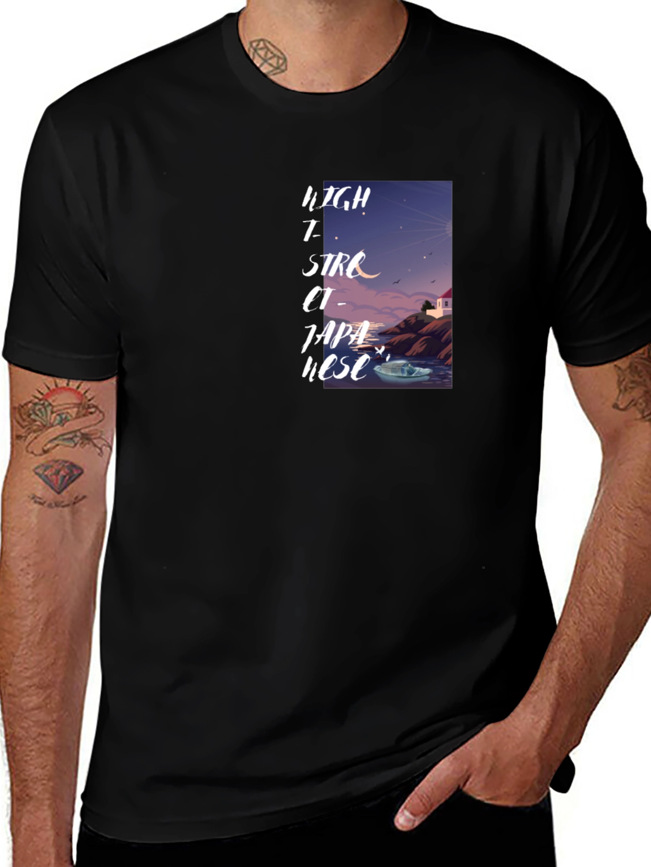 High Street Japanese T-Shirt