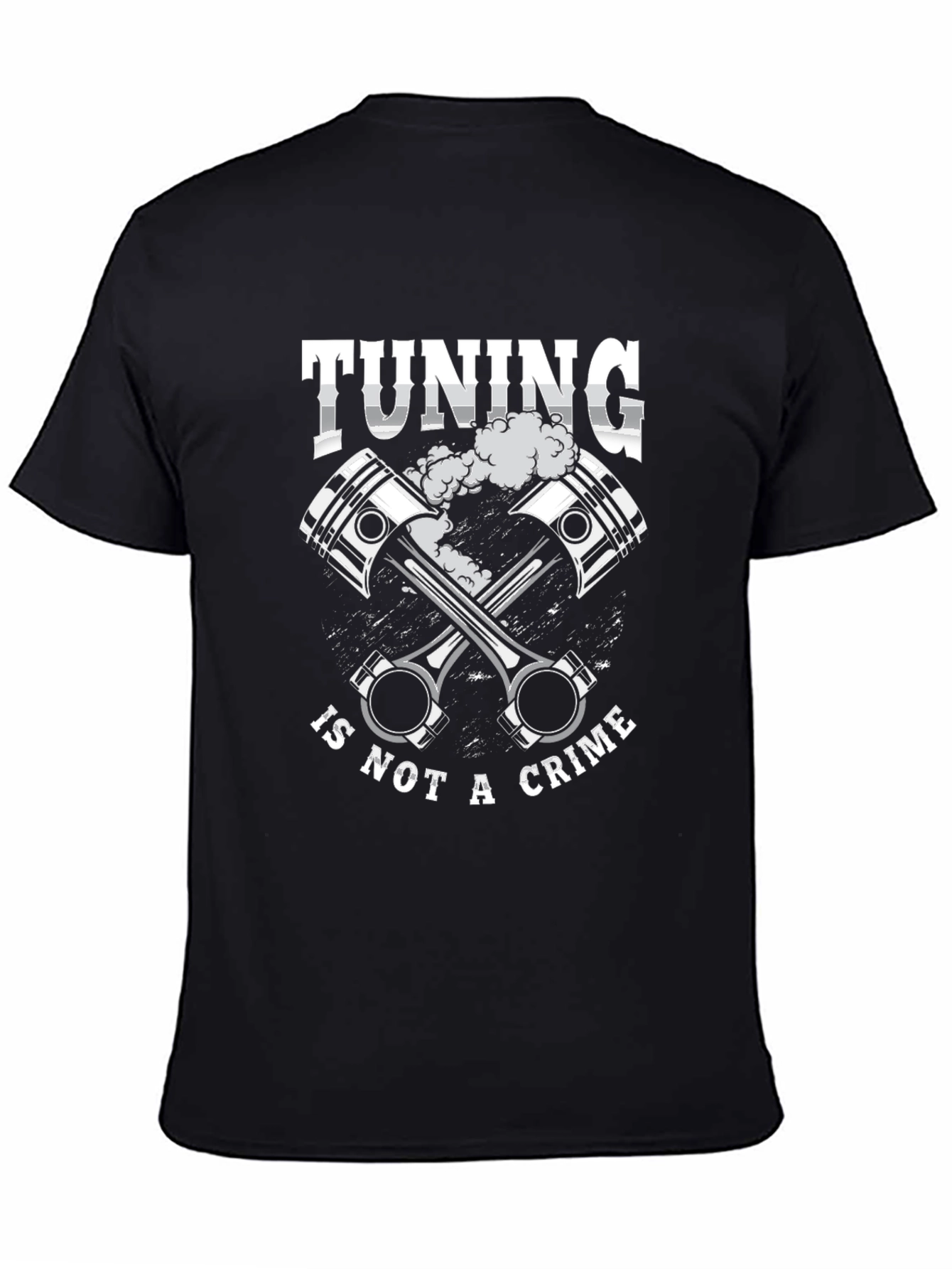Tuning Is Not A Crime Graphic Tee