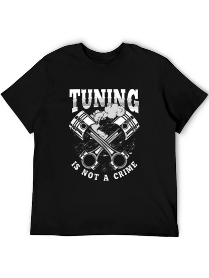 Tuning Is Not A Crime Graphic Tee