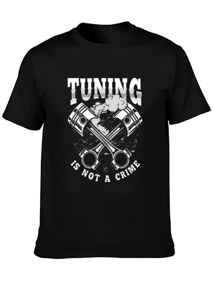 Tuning Is Not A Crime Graphic Tee