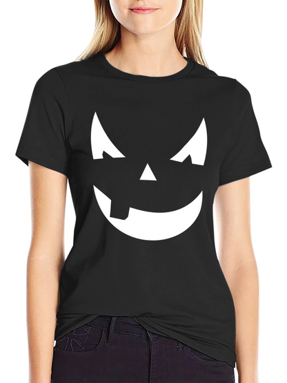 Halloween Pumpkin Face T-Shirt