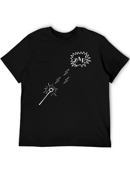 ZAP! Graphic T-Shirt - Black Cotton Tee