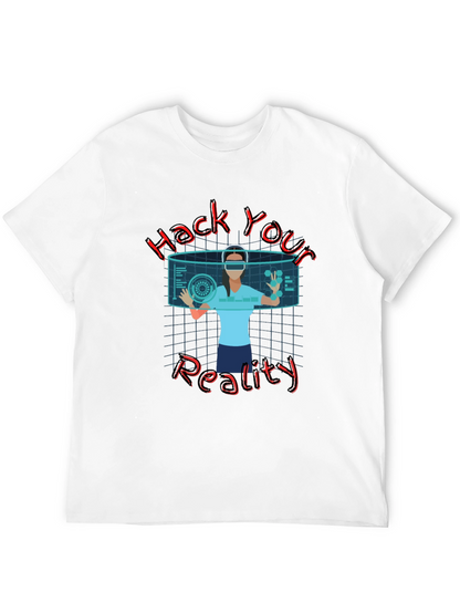 Hack Your Reality Graphic Tee - Black