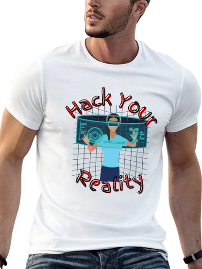 Hack Your Reality Graphic Tee - Black