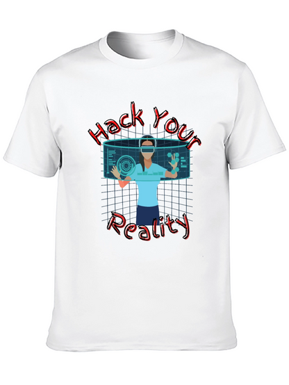 Hack Your Reality Graphic Tee - Black