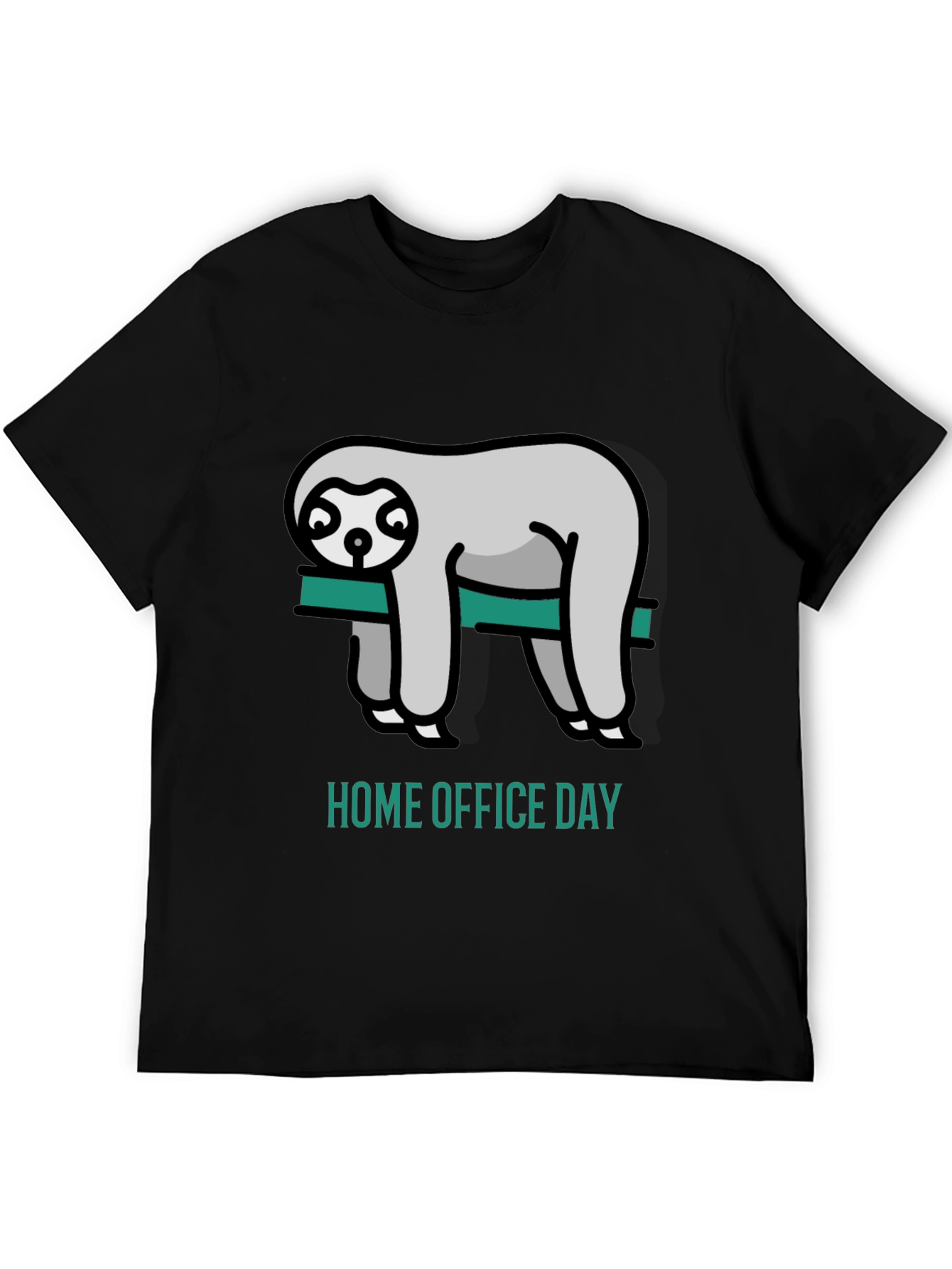 Home Office Day Sloth Graphic Tee