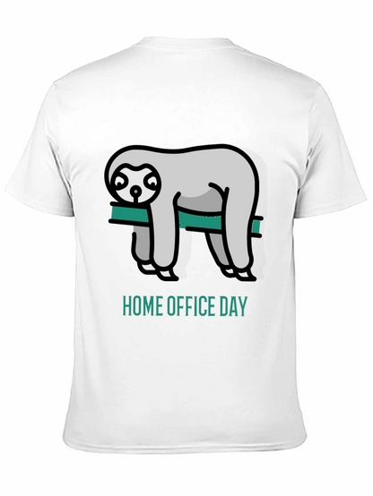 Home Office Day Sloth Graphic Tee