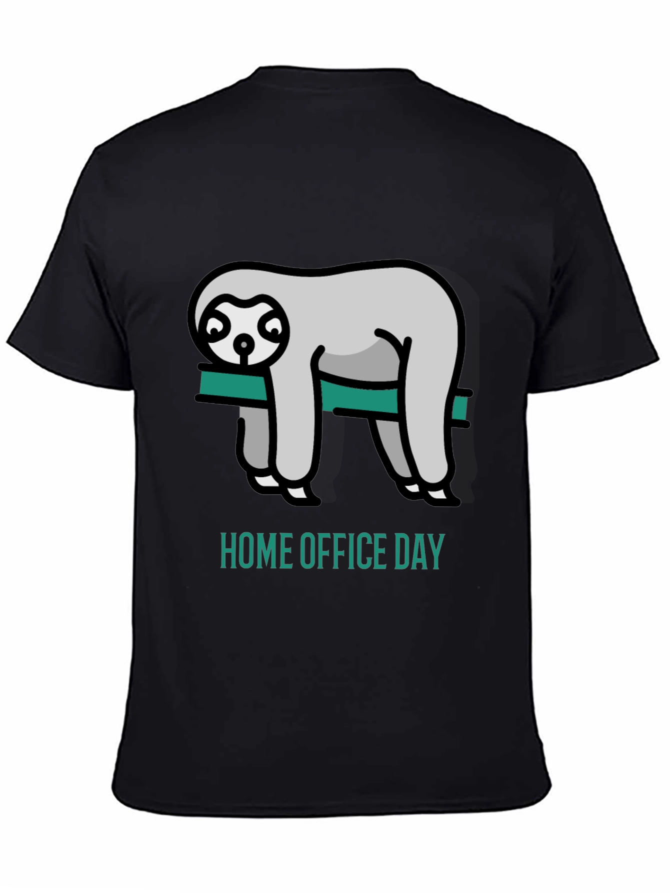 Home Office Day Sloth Graphic Tee