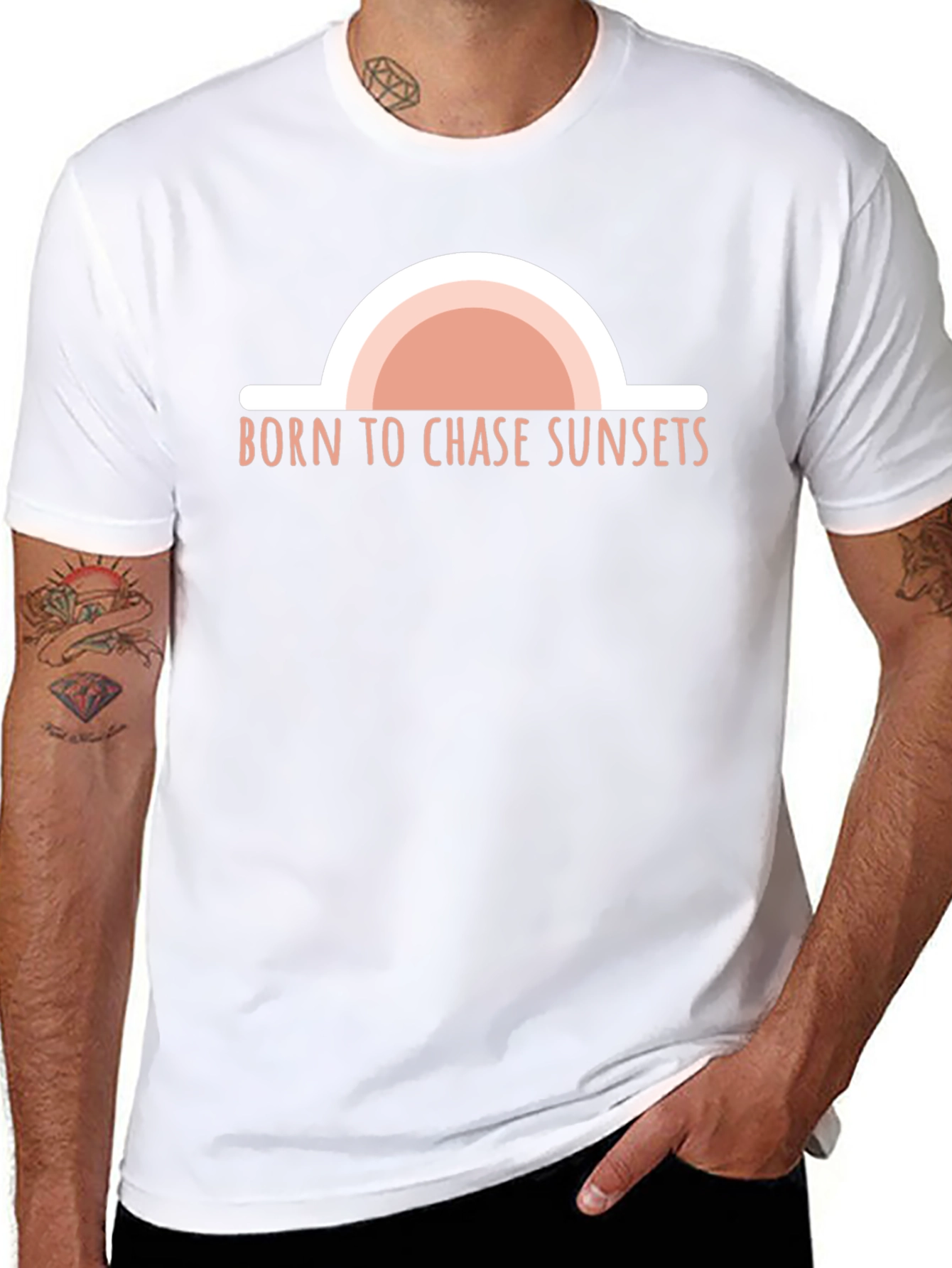 Born to Chase Sunsets Graphic Tee