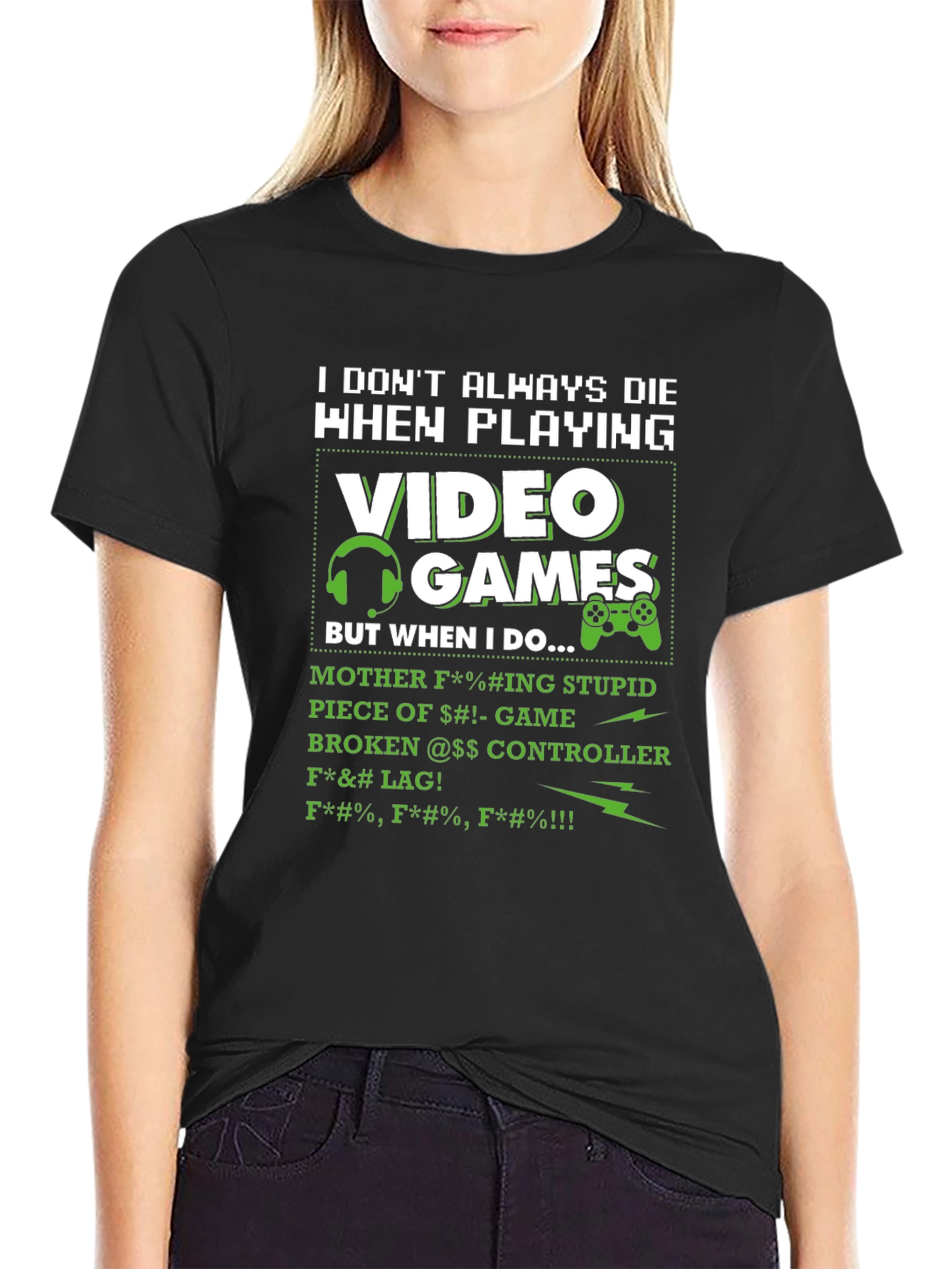 Gamers Lament T-Shirt - I Dont Always Die