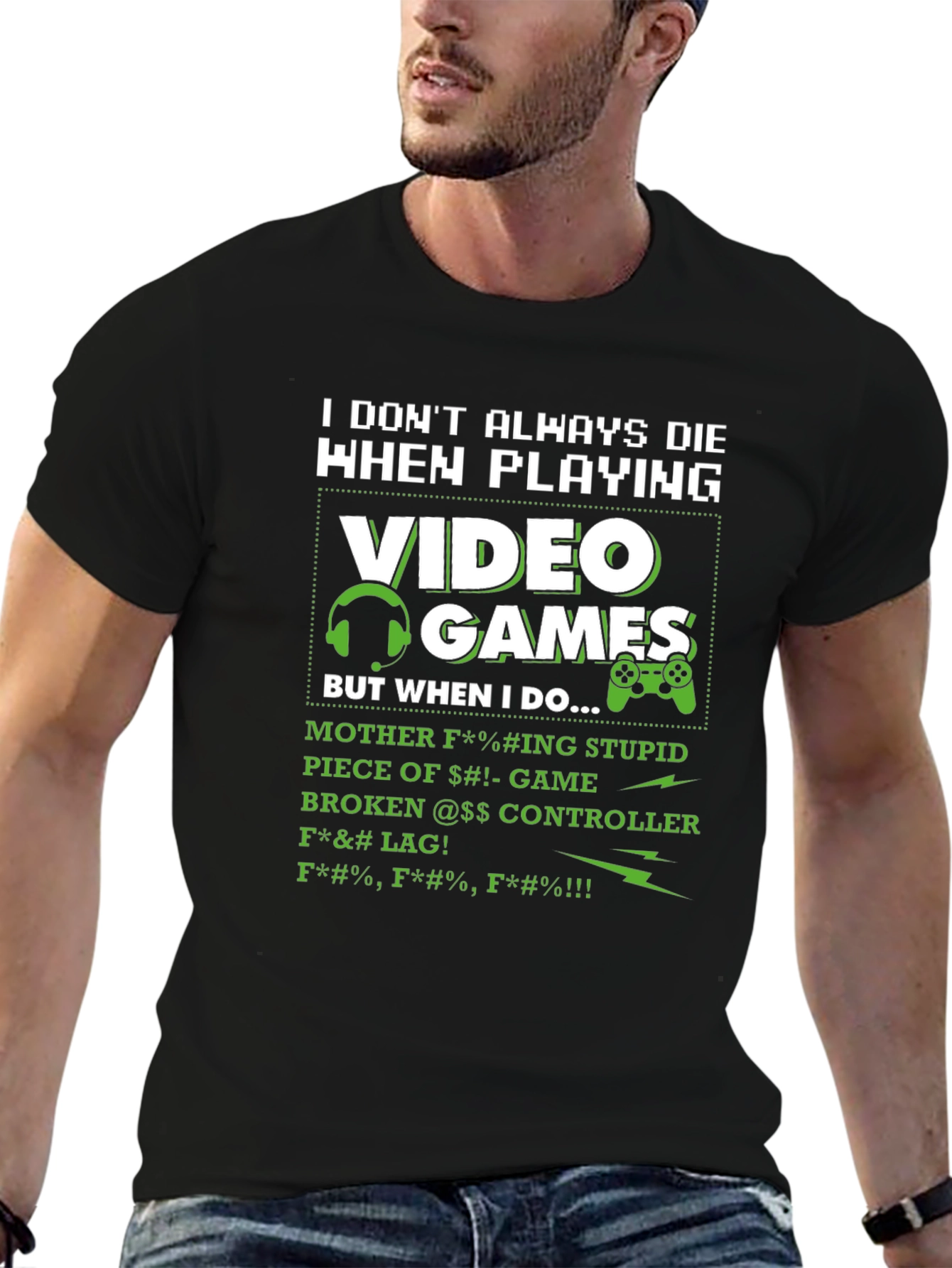 Gamers Lament T-Shirt - I Dont Always Die