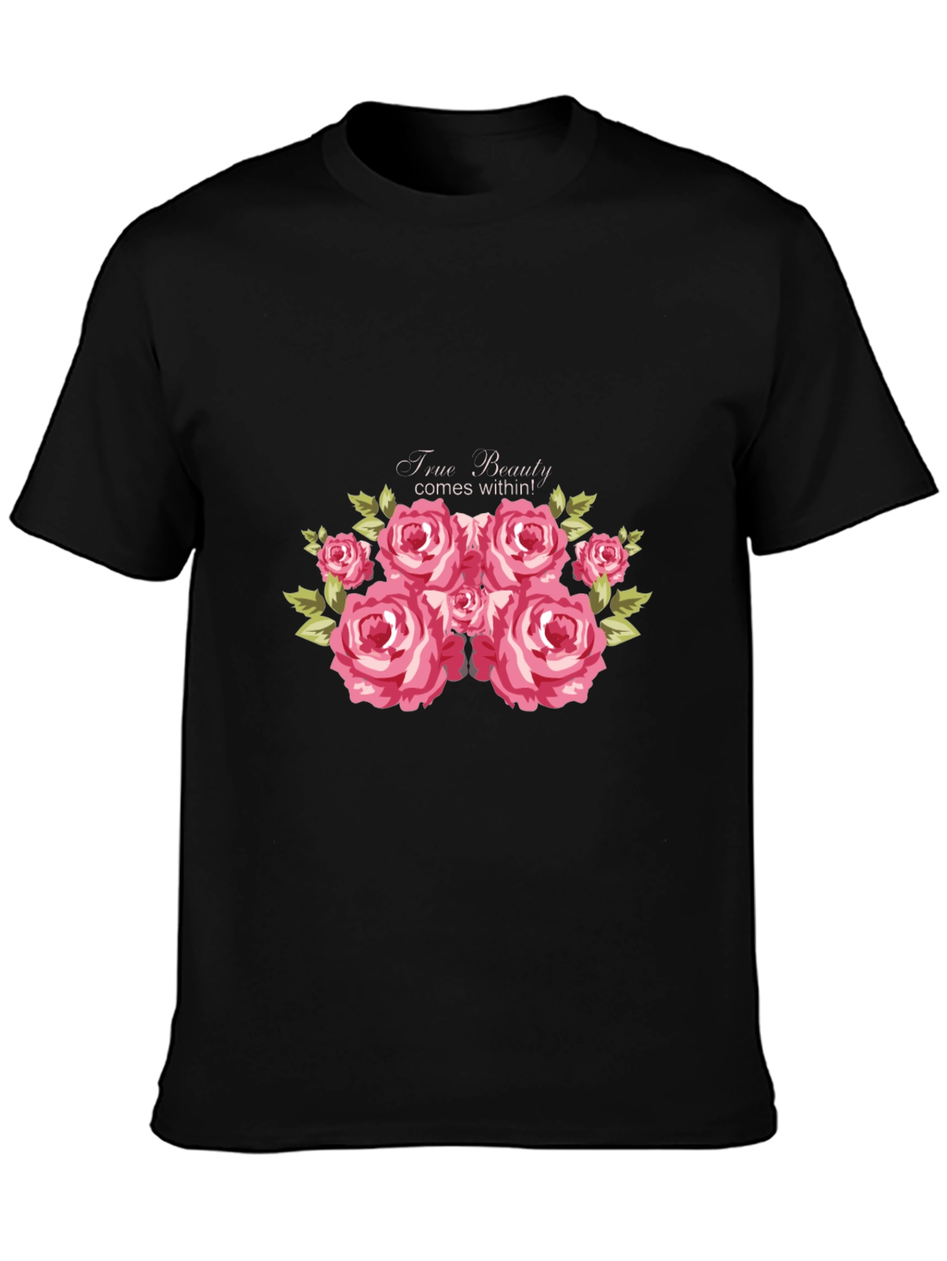 Floral Graphic T-Shirt - True Beauty Within
