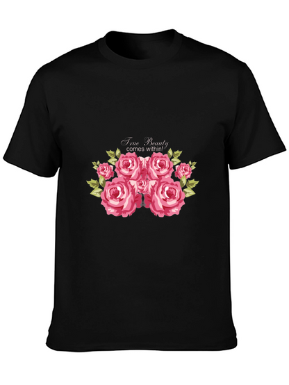 Floral Graphic T-Shirt - True Beauty Within