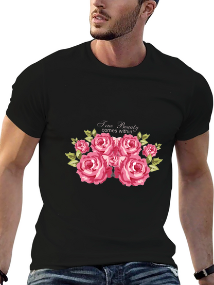 Floral Graphic T-Shirt - True Beauty Within