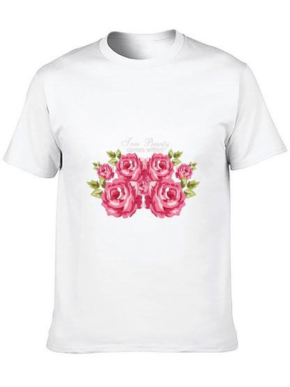 Floral Graphic T-Shirt - True Beauty Within
