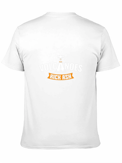 Volcanoes Kick Ash Graphic T-Shirt