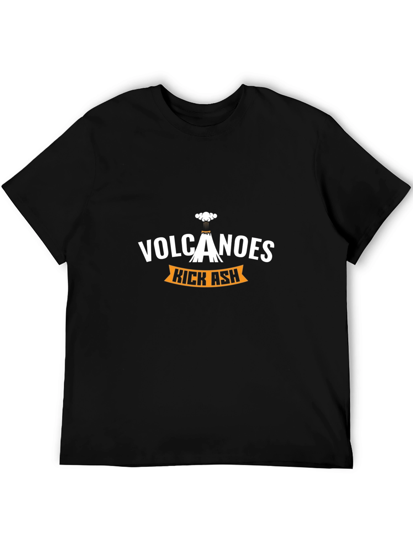 Volcanoes Kick Ash Graphic T-Shirt