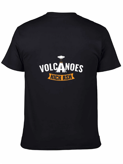 Volcanoes Kick Ash Graphic T-Shirt