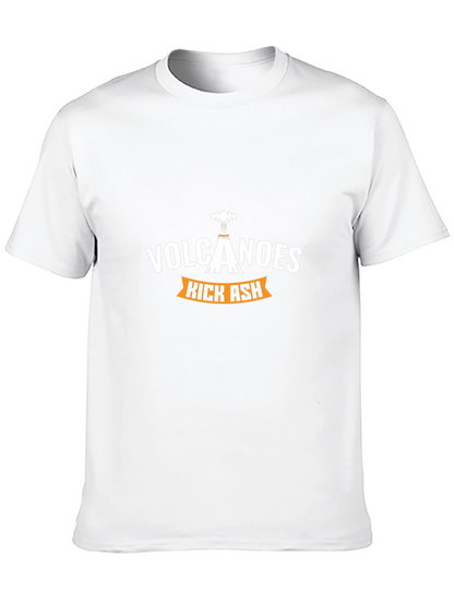 Volcanoes Kick Ash Graphic T-Shirt