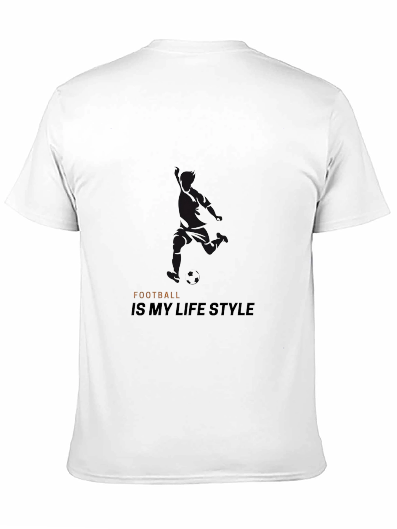 Football Lifestyle Black T-Shirt