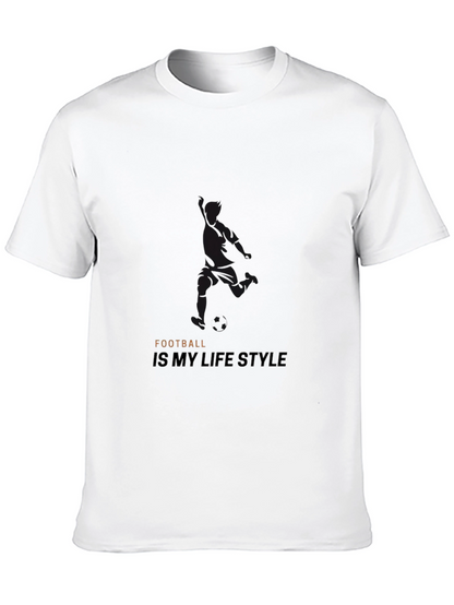 Football Lifestyle Black T-Shirt