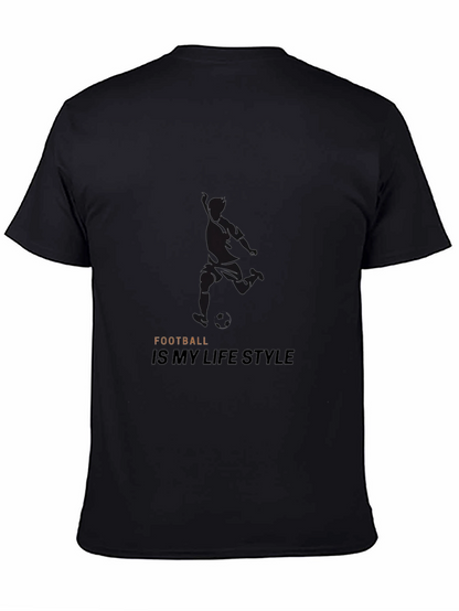 Football Lifestyle Black T-Shirt
