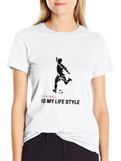 Football Lifestyle Black T-Shirt