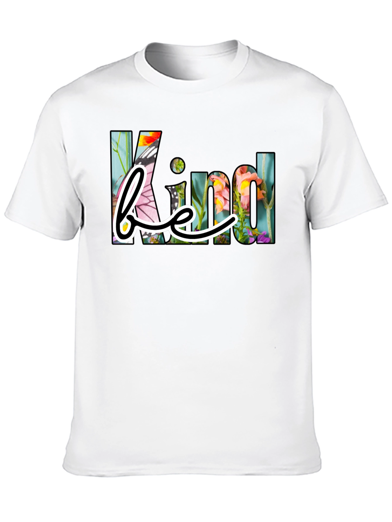 Be Kind Floral Graphic T-Shirt