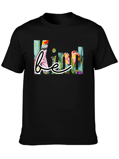 Be Kind Floral Graphic T-Shirt