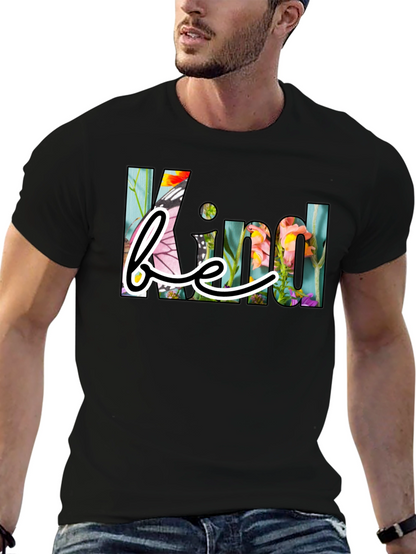 Be Kind Floral Graphic T-Shirt
