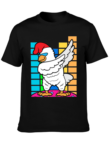 Dabbing Chicken Graphic Tee