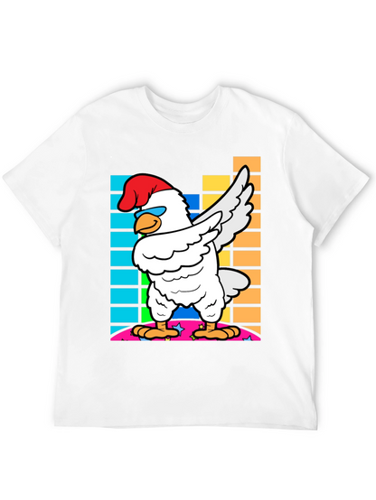 Dabbing Chicken Graphic Tee