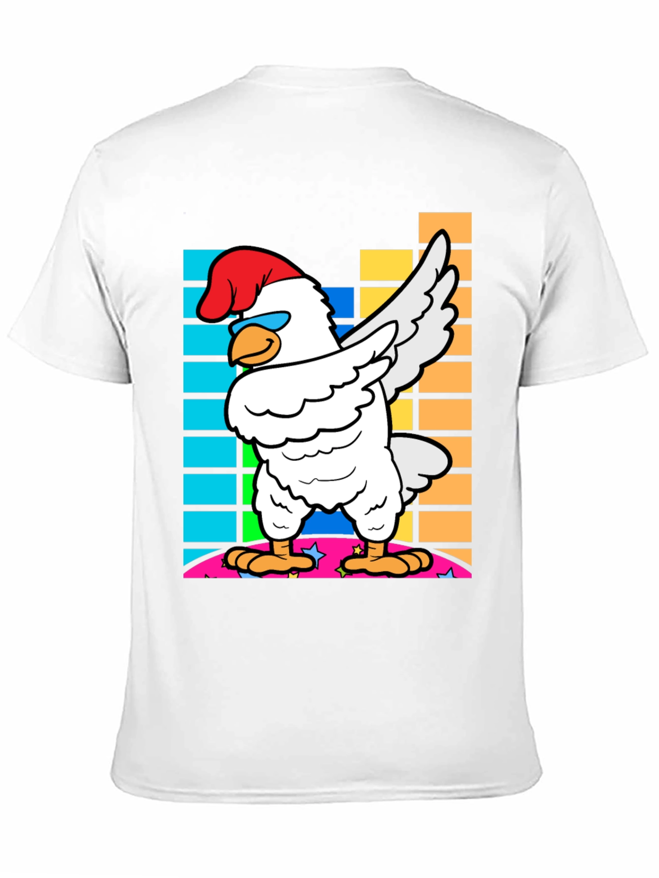 Dabbing Chicken Graphic Tee