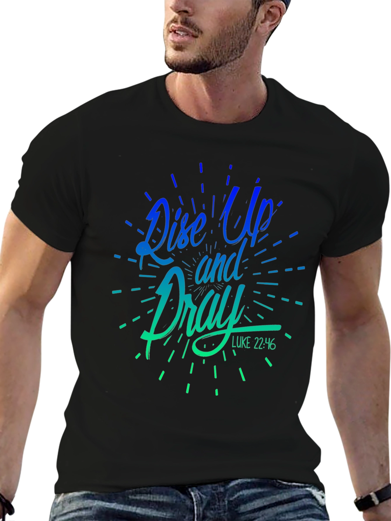 Rise Up and Pray Graphic T-Shirt