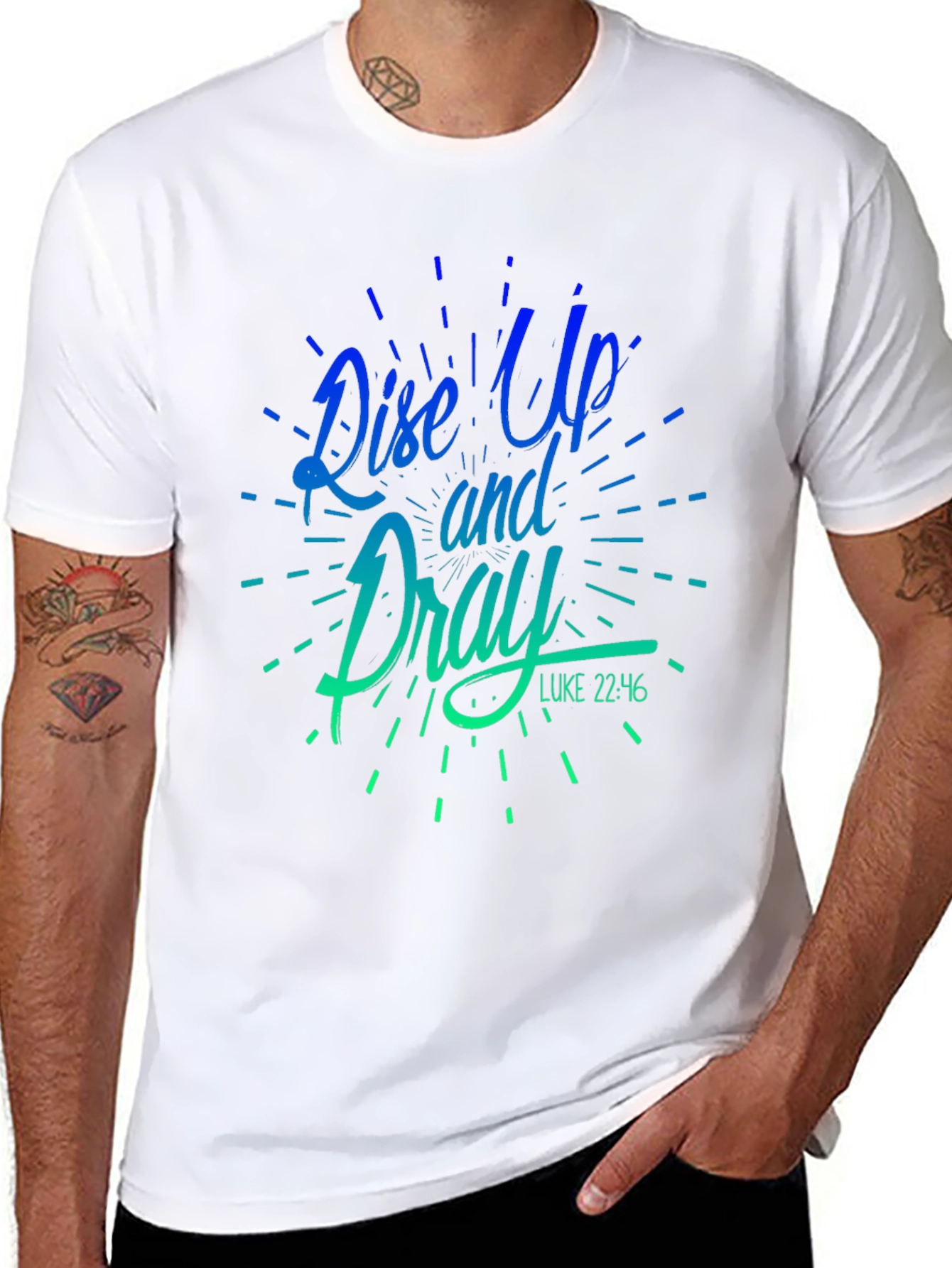 Rise Up and Pray Graphic T-Shirt