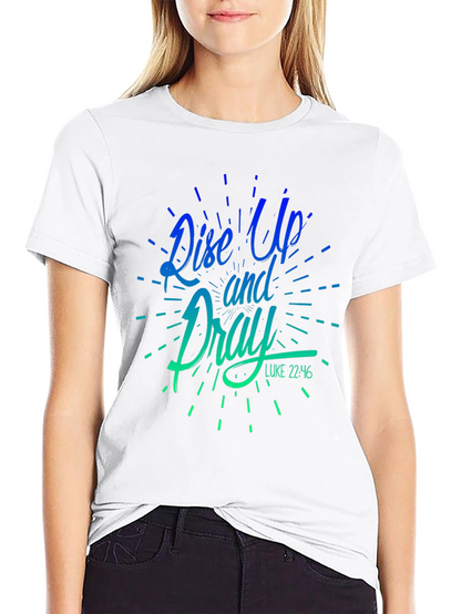 Rise Up and Pray Graphic T-Shirt