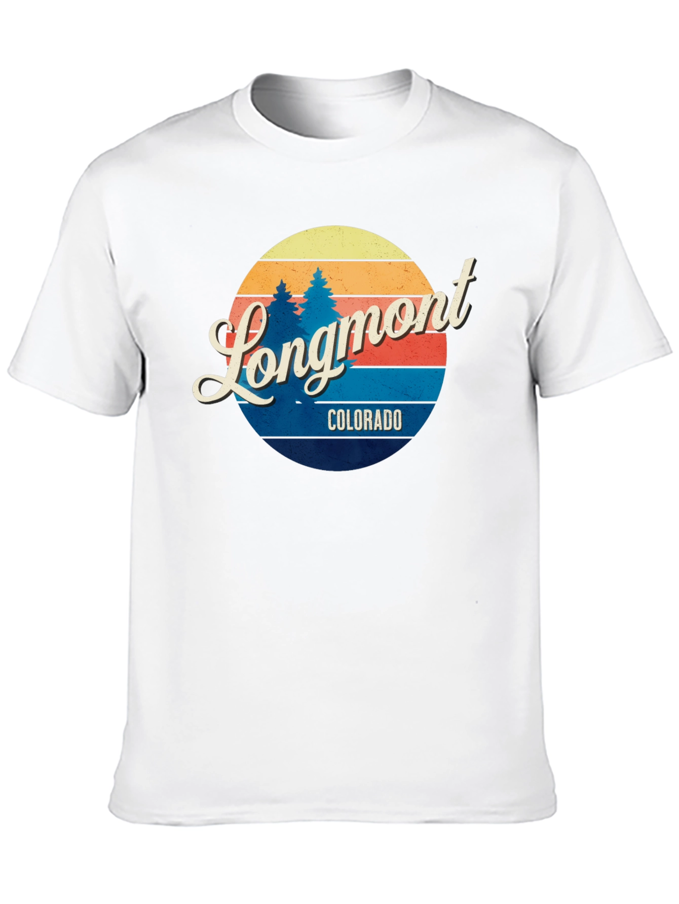 Longmont Colorado Retro T-Shirt