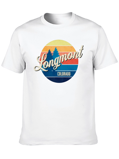 Longmont Colorado Retro T-Shirt