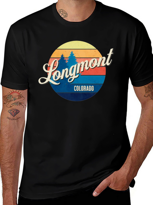 Longmont Colorado Retro T-Shirt