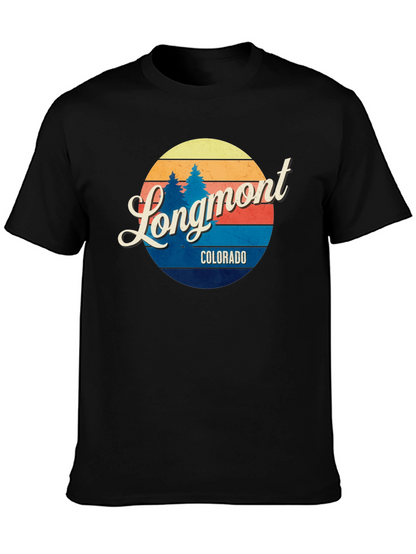 Longmont Colorado Retro T-Shirt
