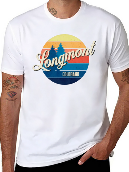Longmont Colorado Retro T-Shirt