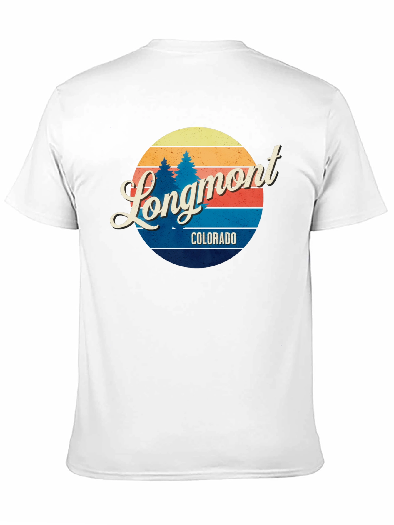 Longmont Colorado Retro T-Shirt