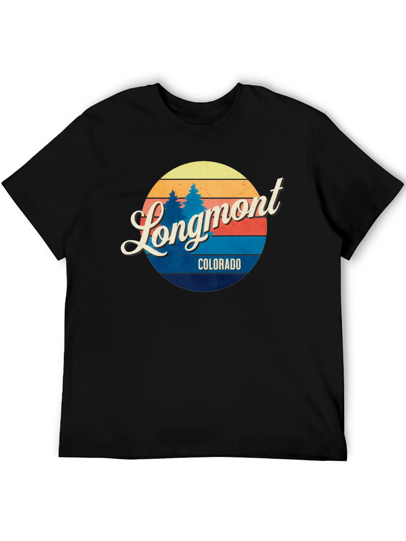 Longmont Colorado Retro T-Shirt