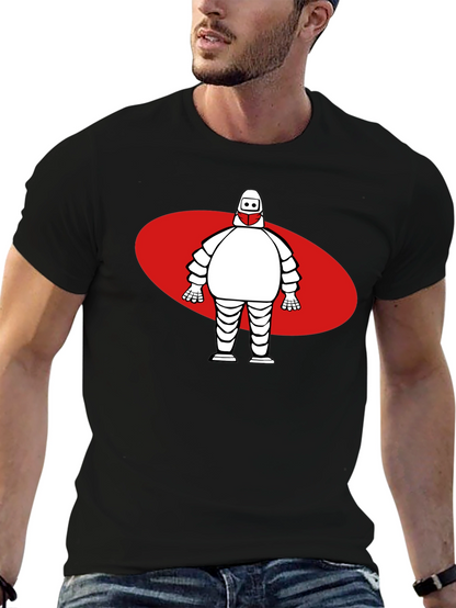 Michelin Man T-Shirt Black Unique Design