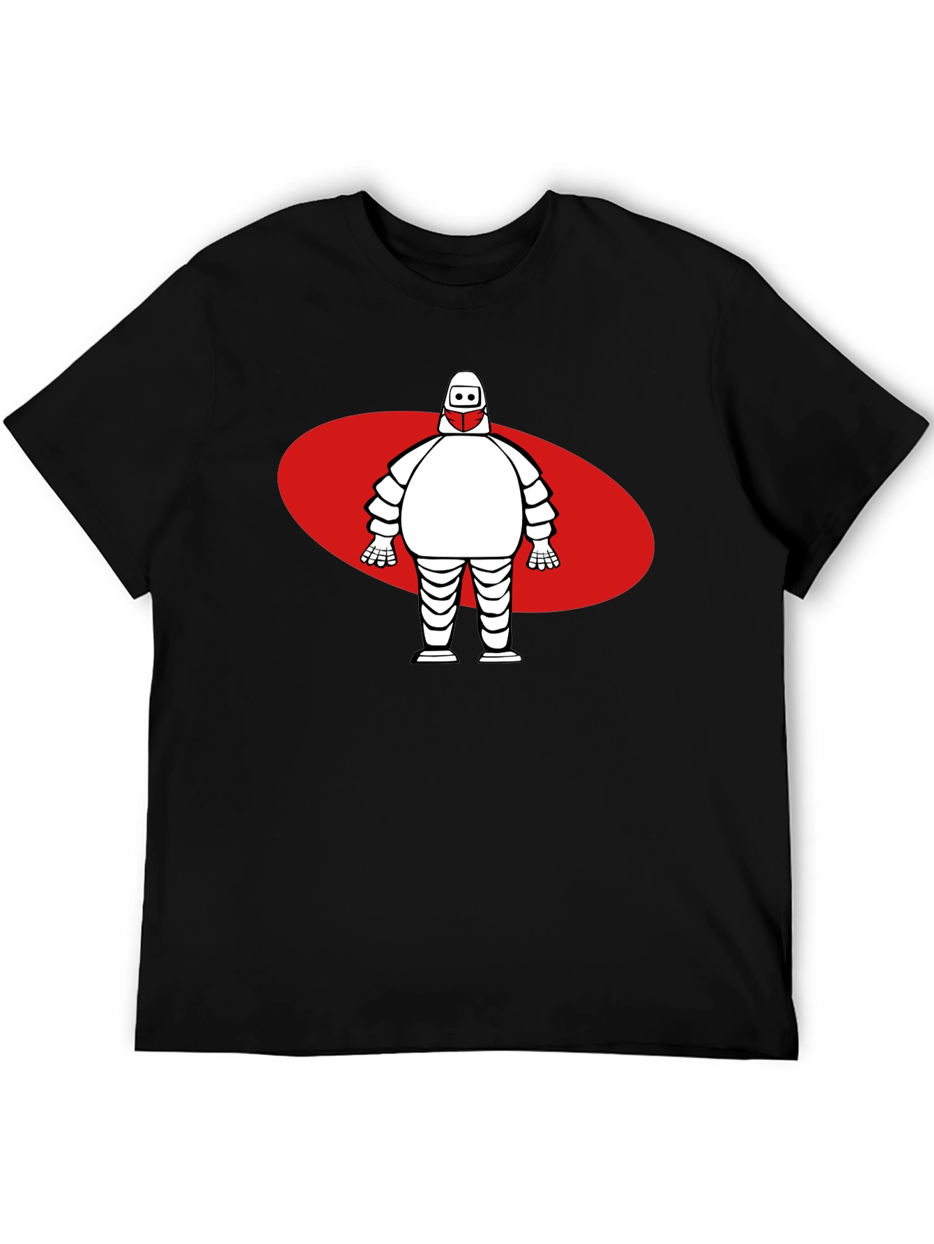 Michelin Man T-Shirt Black Unique Design