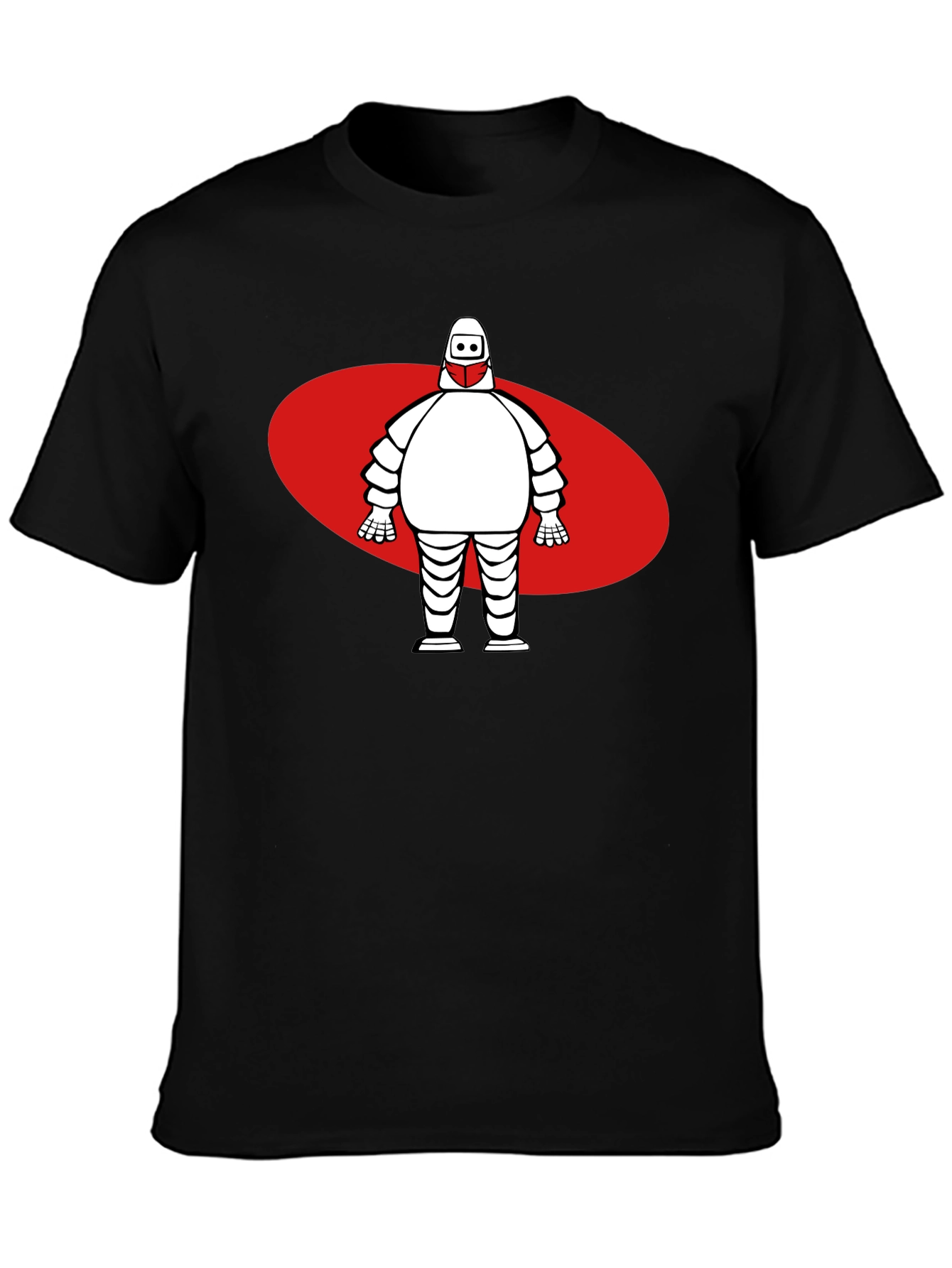Michelin Man T-Shirt Black Unique Design