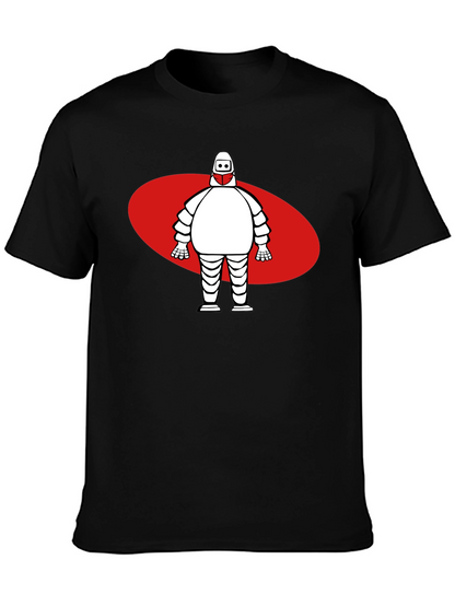 Michelin Man T-Shirt Black Unique Design
