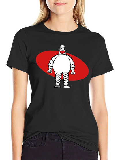 Michelin Man T-Shirt Black Unique Design