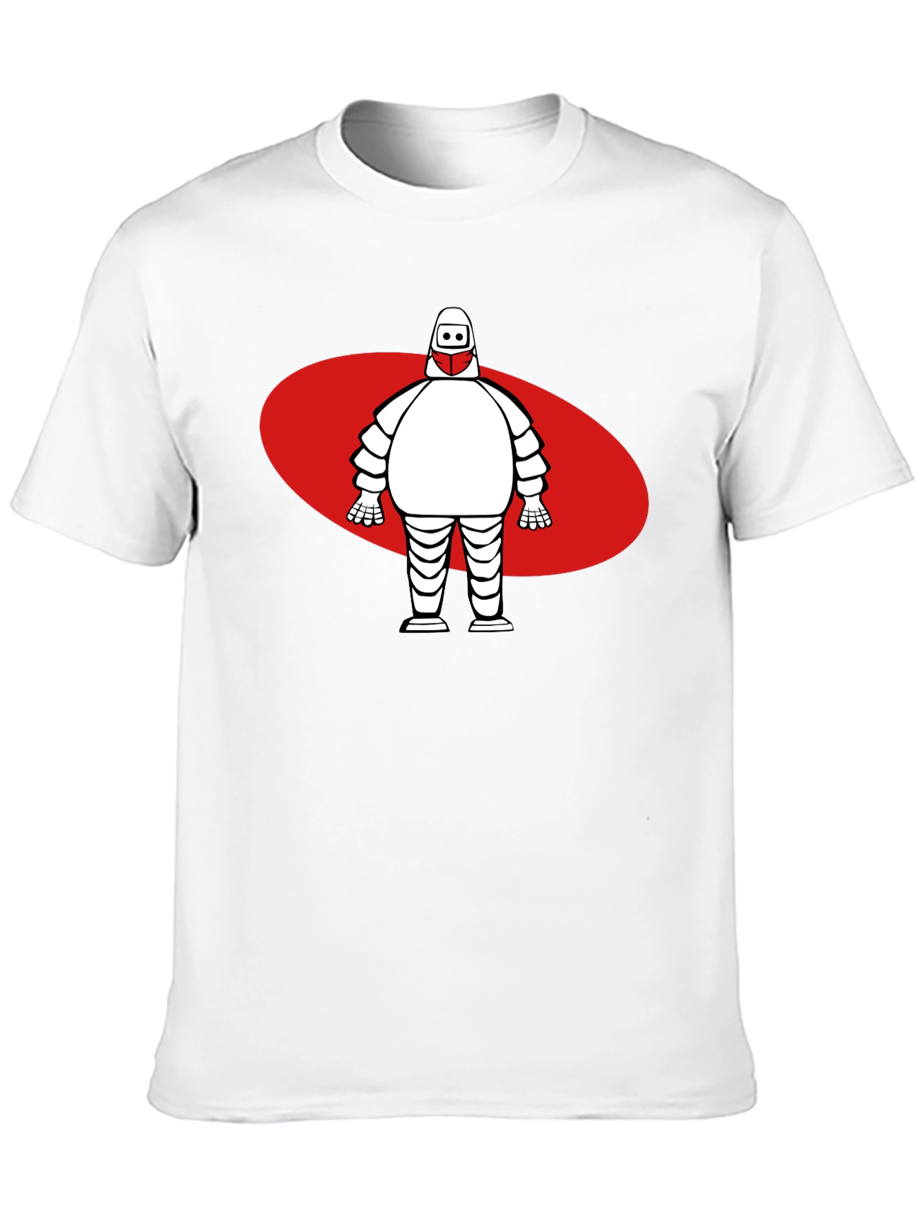 Michelin Man T-Shirt Black Unique Design