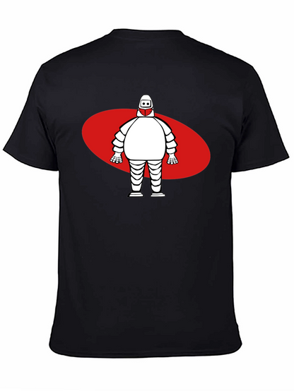 Michelin Man T-Shirt Black Unique Design